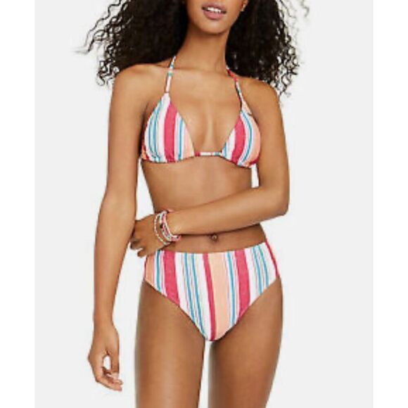 New. ROXY stripe bikini set. M-top/S-bottom.  . Retails $119 - Picture 4 of 9